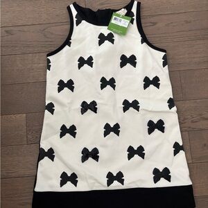 NWT Kate Spade Girls Bow Pattern Dress